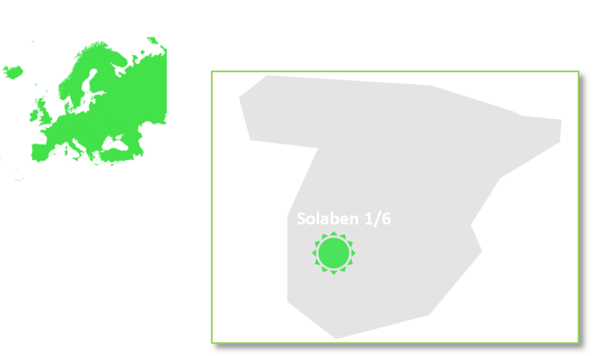 Solaben 1/6 is located in Spain