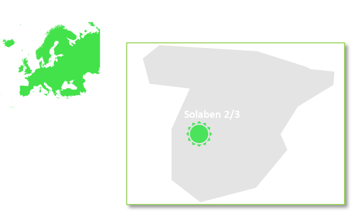 Solaben 2/3 is located in Spain
